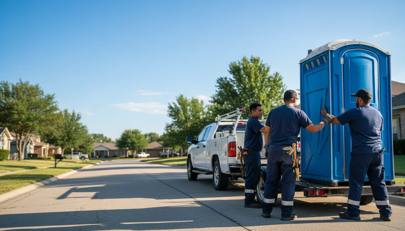Portable Toilet Rental in Collison, IL near me